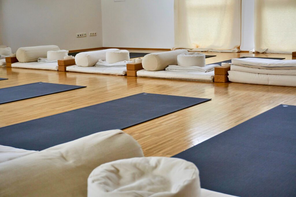 Meditationssaal Vipassana Retreat